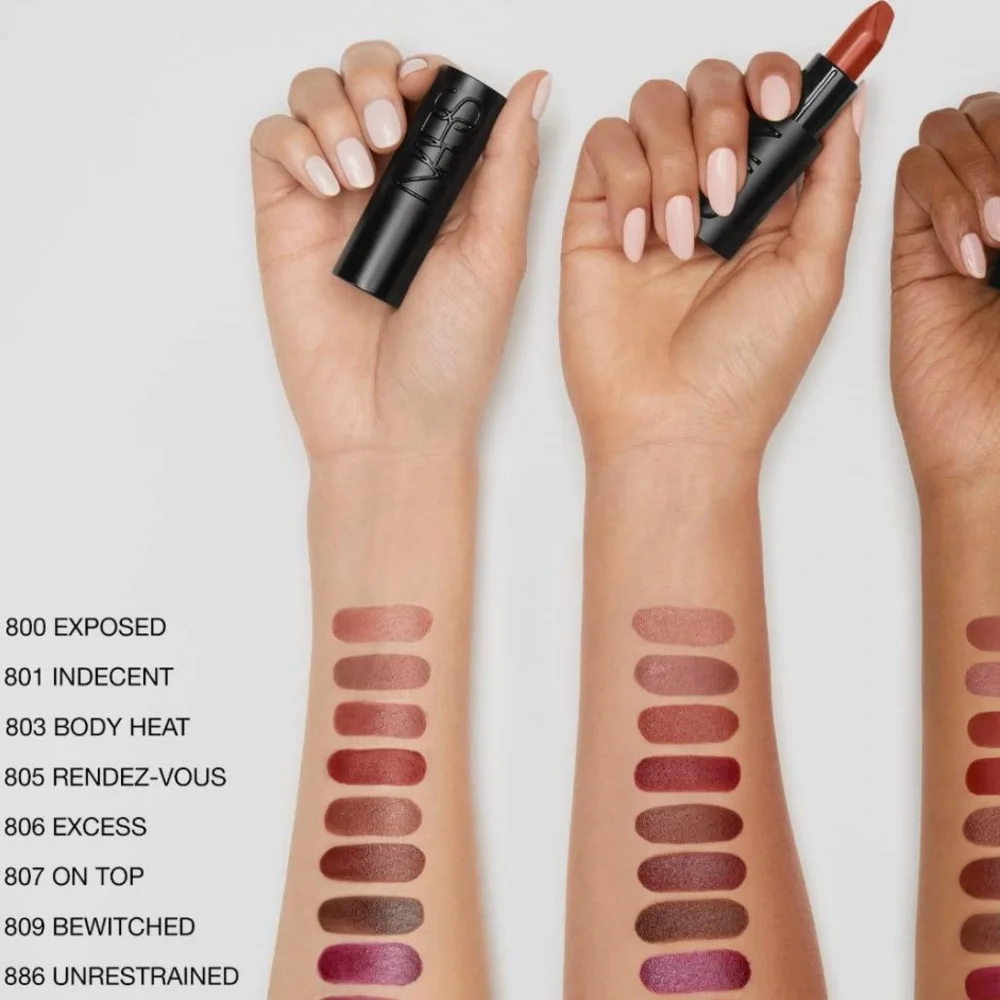 NIB NARS Body Heat Explicit Refillable Satin Lipstick 3.8g